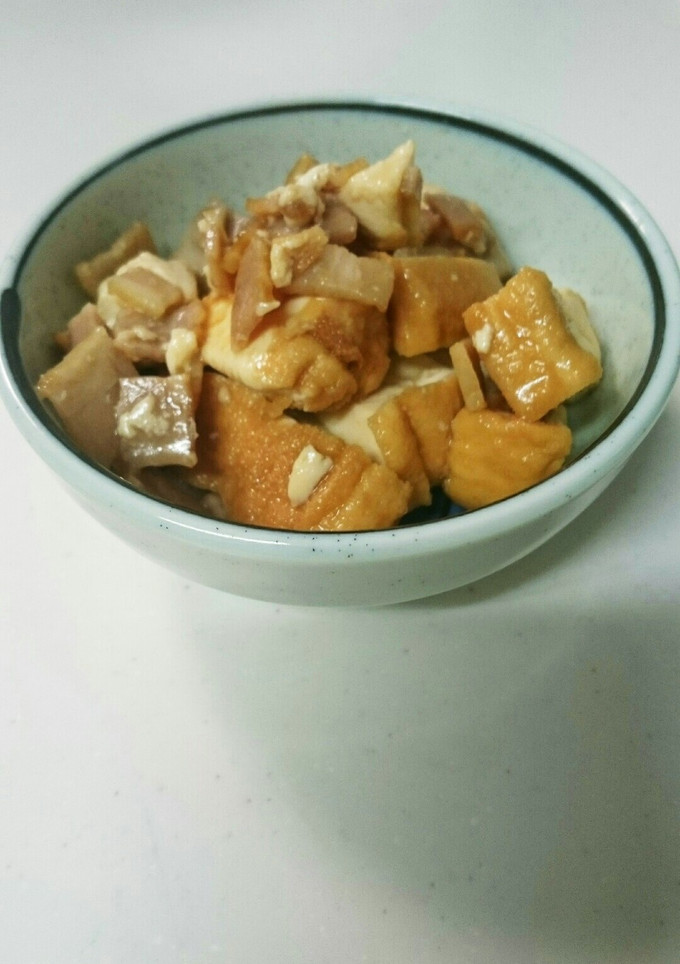 手軽にパパっと！厚揚げとベーコンの煮物☆-レシピのメイン写真