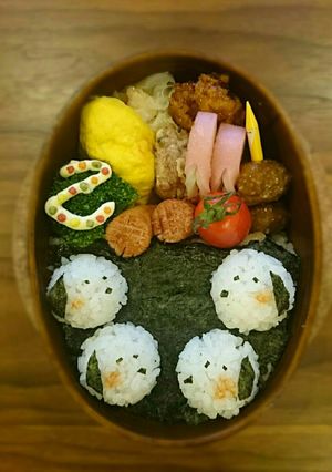 簡単キャラ弁♪スヌーピー♪-レシピのメイン写真