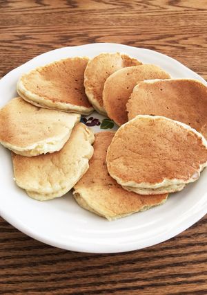 お豆腐バナナパンケーキ-レシピのメイン写真
