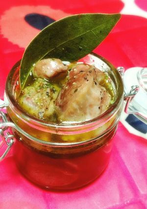 砂ずり(砂肝)のコンフィ-レシピのメイン写真