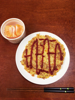 お好み焼きみたいなチャーハン-レシピのメイン写真