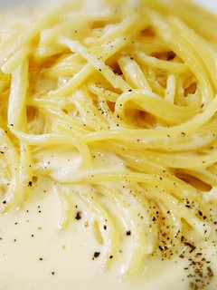 濃厚チーズのクリームスパゲティー-レシピのメイン写真