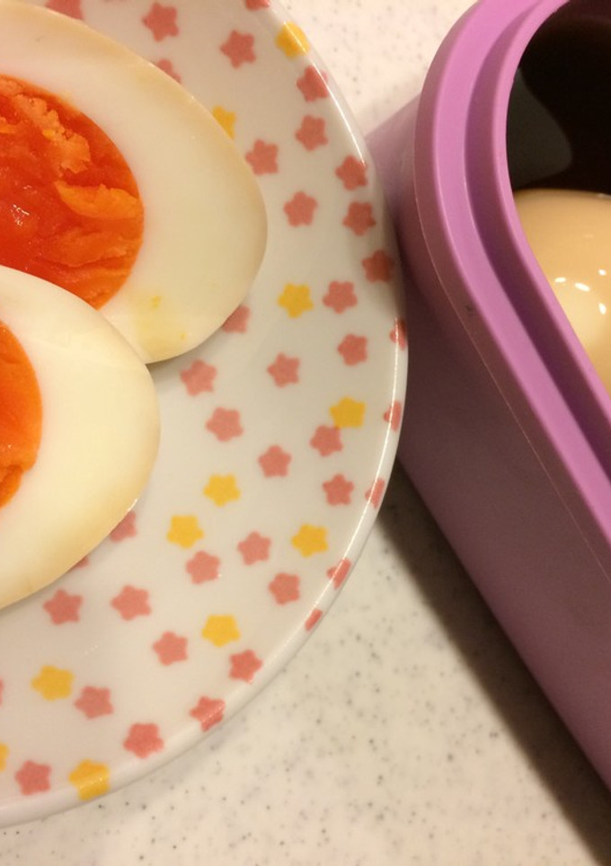 半熟煮たまご-レシピのメイン写真