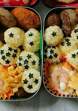 出でよ神龍！ドラゴンボールのお弁当-レシピのメイン写真