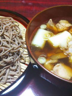 鶏ごぼうつけそば-レシピのメイン写真