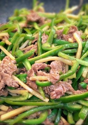 なおの青椒肉絲-レシピのメイン写真