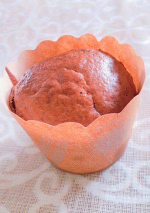 チョコチップココアカップケーキ-レシピのメイン写真