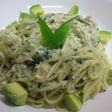 ツナバジルのクリームパスタ