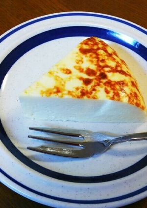 バスク風?!チーズケーキ混ぜて炊飯器ON-レシピのメイン写真