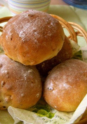 レンジで発酵、簡単くるみパン♪-レシピのメイン写真