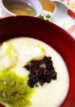 甘酒お汁粉-レシピのメイン写真