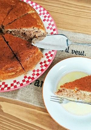 炊飯器で作るHMの簡単ココアケーキ♪-レシピのメイン写真