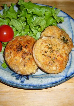 しいたけのシーチキンチーズ焼き♪-レシピのメイン写真