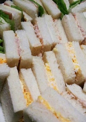 ☆お花見に♪簡単サンドイッチ♪ツナ編☆-レシピのメイン写真