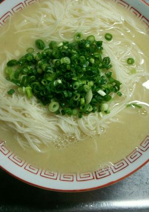 そうめんの味噌汁-レシピのメイン写真