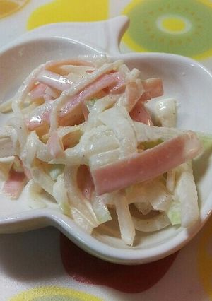 簡単‼大根のサラダ⭐あと一品に…-レシピのメイン写真