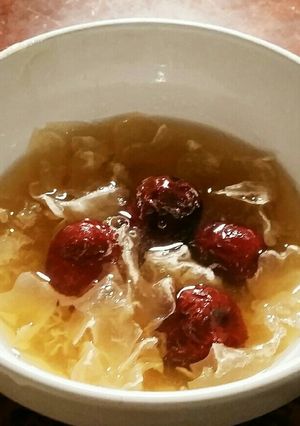 薬膳子宮力アップ！棗と白きくらげのスープ-レシピのメイン写真