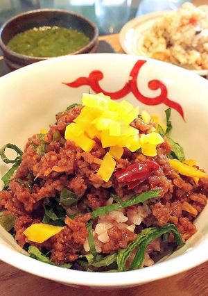 激うま♪中華風肉味噌ご飯-レシピのメイン写真