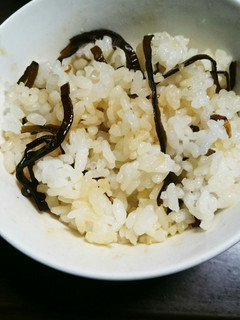 しいたけ昆布ごはん-レシピのメイン写真
