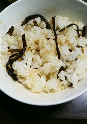 しいたけ昆布ごはん-レシピのメイン写真