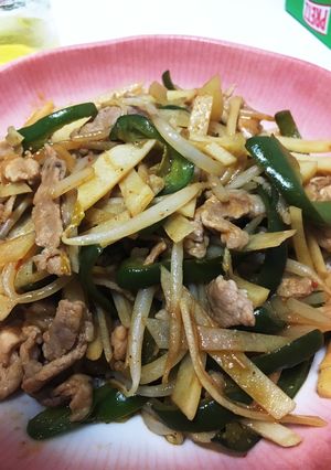 バラ肉の中華炒め-レシピのメイン写真