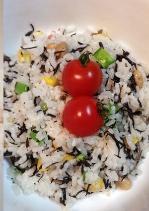 簡単☆ひじきマヨまぜごはん-レシピのメイン写真