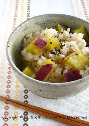 さつまＷいも御飯-レシピのメイン写真