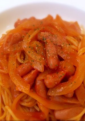 なおのナポリタン-レシピのメイン写真