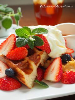 ワッフルフレンチトースト-レシピのメイン写真