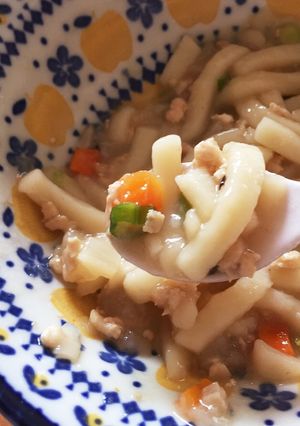 1分で!柔らかうどん*離乳食*圧力鍋調理-レシピのメイン写真