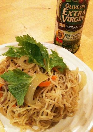我が家の塩焼きそば-レシピのメイン写真