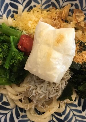 春の週末簡単ランチ うどんバージョン❤︎-レシピのメイン写真