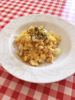 ポルトガル家庭料理!タラとポテトの卵とじ-レシピのメイン写真