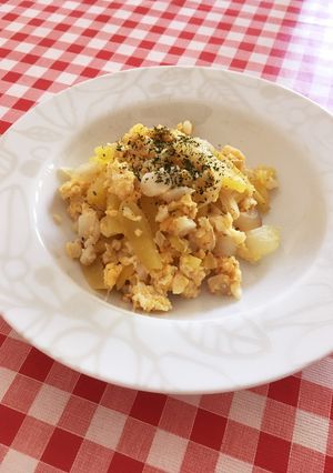 ポルトガル家庭料理！タラとポテトの卵とじ-レシピのメイン写真