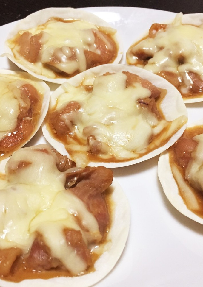 節約飯♪ 簡単! 一口サイズピザ♪-レシピのメイン写真