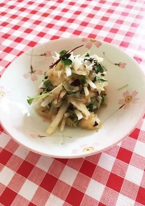 大根と紫蘇のサラダ-レシピのメイン写真
