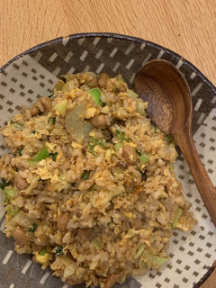 ネギとにんにくたっぷり*納豆チャーハン-レシピのメイン写真