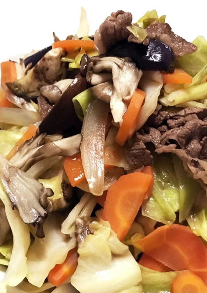 簡単！栄養満点の肉野菜炒め☆-レシピのメイン写真