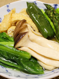 優しい♪アスパラとエリンギのおひたし-レシピのメイン写真