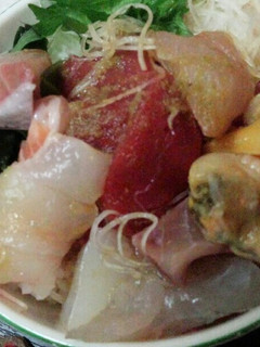 海鮮丼(血管ダイエット1085)-レシピのメイン写真