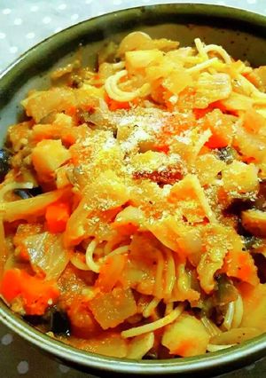 パスタ入りミネストローネ-レシピのメイン写真