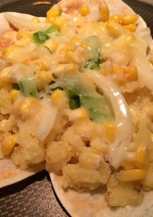餃子の皮 ポテトピザ-レシピのメイン写真