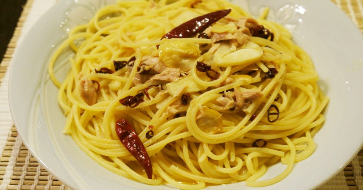 シーチキンのペペロンチーノ by まさっぷNRT 【クックパッド】 簡単