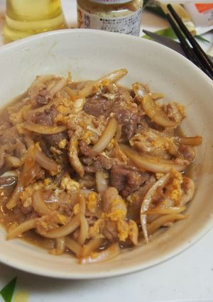 豚丼 featuring すき焼きのたれ-レシピのメイン写真