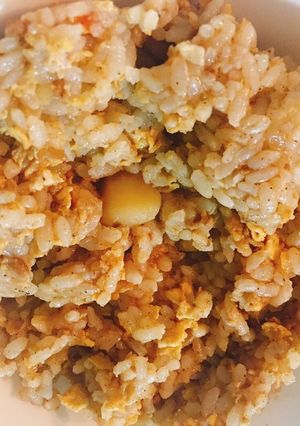 簡単美味しい具がゴロゴロカレー炒飯-レシピのメイン写真