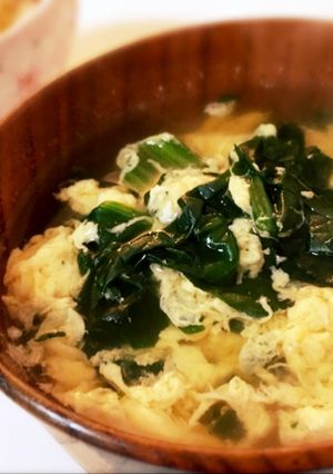 なおの卵とほうれん草のおすまし-レシピのメイン写真