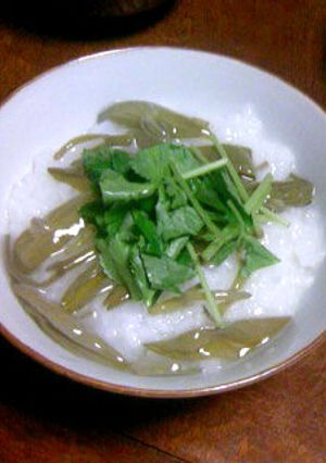 ジュンサイ粥-レシピのメイン写真