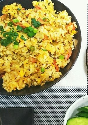超~~簡単!絶品高菜チャーハン♪-レシピのメイン写真