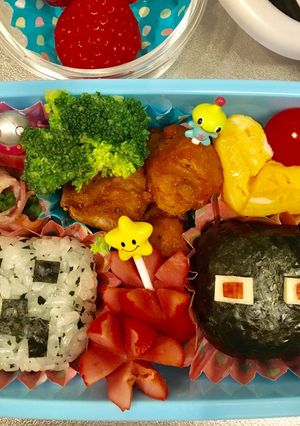 マインクラフトキャラ弁-レシピのメイン写真