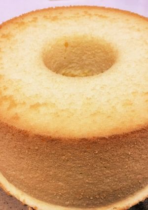 【おやじ料理】シフォンケーキ-レシピのメイン写真